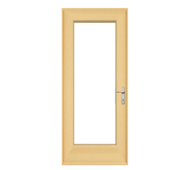 Crystal Lake Pella Lifestyle Series Wood Hinged Patio Doors