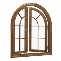 Crystal Lake Push Out French Casement Window